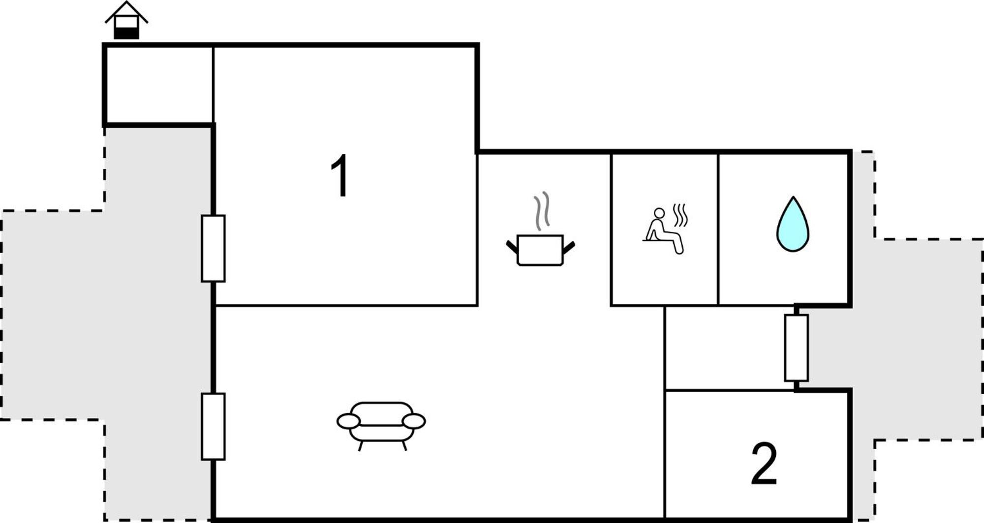 Awesome Apartment In Rechlin With Sauna Екстериор снимка
